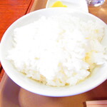 Ramenyafukuhachi - ラーメン定食　６００円（税込）ライスのアップ【２０２０年４月】