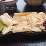 東乃雪 - ランチ、湯葉刺