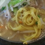 ながたラーメン - 麺アップ