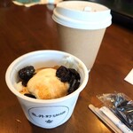 亀井野珈琲 - 本日のコーヒー 淹れたてドリップコーヒー
レアチーズ ラムレーズン パルフェ