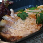 こころや - みやじ豚ロース炙りアップ