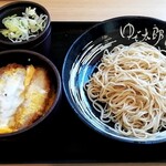 ゆで太郎 - カツ丼セット　690円込