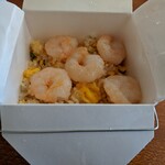 ホテル白萩 - 海老炒飯　500円