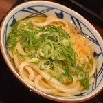 丸亀製麺 - かけうどん・並（３００円）２０２０年４月