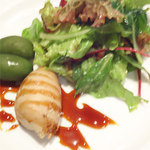 白レバーのムース。