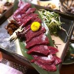 神田 本陣房 - くじらお刺身　2019.4.23