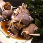 神田 本陣房 - つぶ貝の煮付け　2019.4.23