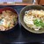 そば処平原 - 親子丼と天ぷらうどんのセット