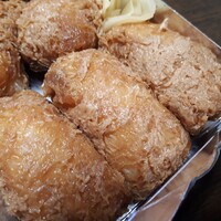 おつな寿司 - いなり寿司　ハハッ、確かに裏返しだ