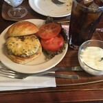 BABYBABY HAMBURGER&BOOKS - チーズバーガー(SINGLE)¥1200