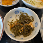 竜宮庵釜博 - 切り昆布の煮物　薄味で美味しかった