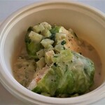 サラマンジェ ド ヨシノ - 佐島産真鯛と春キャベツのルロー　ソースヴァンブラン