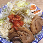 用心棒　本号 - 鍋用心棒(780円)(味玉は自作)＋豚1枚(100円)