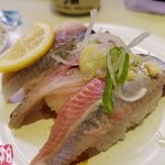 海鮮三崎港 - 光物３貫。