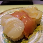 海鮮三崎港 - 貝３貫。