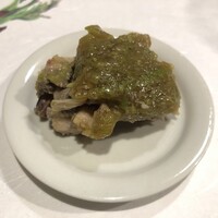 うを徳 - ・アスパラ、金目鯛、琵琶湖産 鮎のペースト