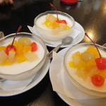 ラーメン明日香 - 杏仁豆腐