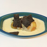 Terres de Truffes, Tokyo - ジャガイモの黒トリュフクリームソース