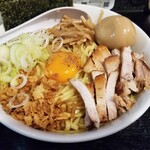 塩そば専門店 桑ばら - 大山鶏油のまぜそば（裏そば）