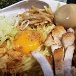 塩そば専門店 桑ばら - 大山鶏油のまぜそば（裏そば）