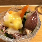 浅草じゅうろく - 青柳と蛍烏賊