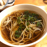 浅草じゅうろく - 花山椒掛け蕎麦　