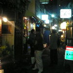 pitou - 2009/3月：当店周辺のゴールデン街の風景