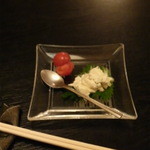 そば 法師人 - わさびクリームチーズ