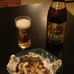 そば 法師人 - 烏賊のわた焼き