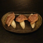 そば 法師人 - 鴨のねぎ焼き