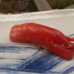 寿司割烹 魚紋 - 赤身。ヅケ。