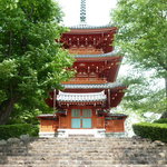 野沢製菓 - 奥山方広寺の三重の塔