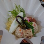 日本料理 椿 - 鶏しんじょう鍋
