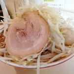 麺家 ぶんすけ - 醤油旨辛ラーメン　760円　脂ふつう、ニンニクなし、野菜ちょい増し