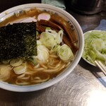 滝野川 大勝軒 - 中華そば・ネギ。