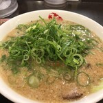 ますたにラーメン - ラーメンねぎ増し