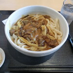 竹國 武蔵野うどん - まかないカレー。880円（大盛り700g）