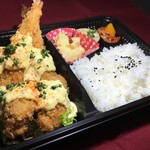 ミッテラン三世 - ミックスフライ弁当880円