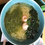 磯料理 芝亭 - めかぶラーメン