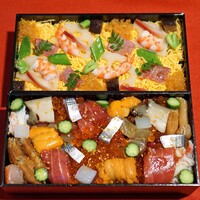 波濤 - 二段重折詰ちらし寿司