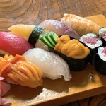 新三嶋寿司 - 料理写真:松寿司 (仕入れ状況によりネタ変更あり)