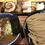 中華蕎麦 とみ田 - つけめん(大)＋特選全部のせトッピング