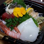 すし辰 - 刺身盛合せ・1人前(1188円)