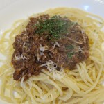 Nano - ・「パスタランチ お肉たっぷりのミートソース(¥800)」