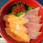 Hamazushi - 寿司屋のまぐろサーモン丼