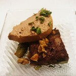 ビストロ　アギャット - 焼きパテとレバームース