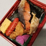 魚勝 - 日替りのり弁当 298円