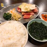 厚東川焼肉レストラン - 厚東川定食1,300円（税抜）