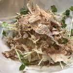 入福 - 新玉ねぎサラダです。