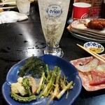 おふくろ - レモン酎ハイ